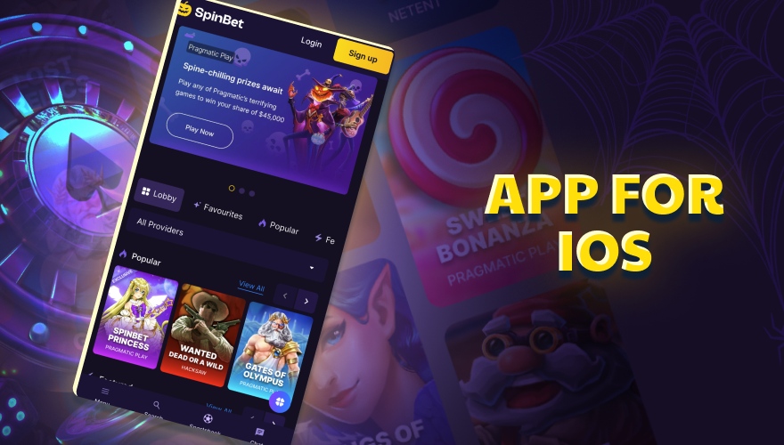 SpinBet App for iOS