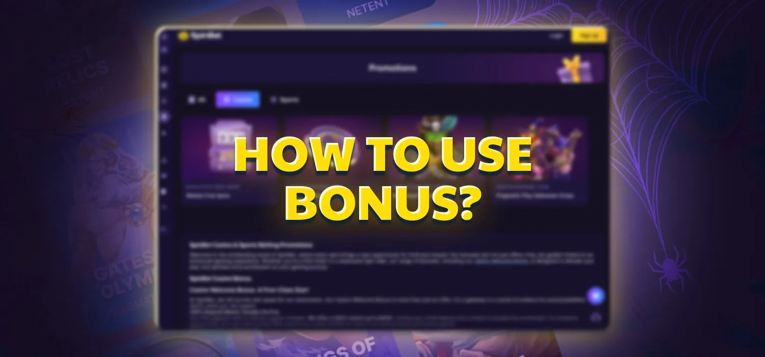 how to activate SpinBet bonus 